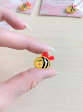 Bee Happy Mini Card - Spread Buzzworthy Positivity Everywhere!