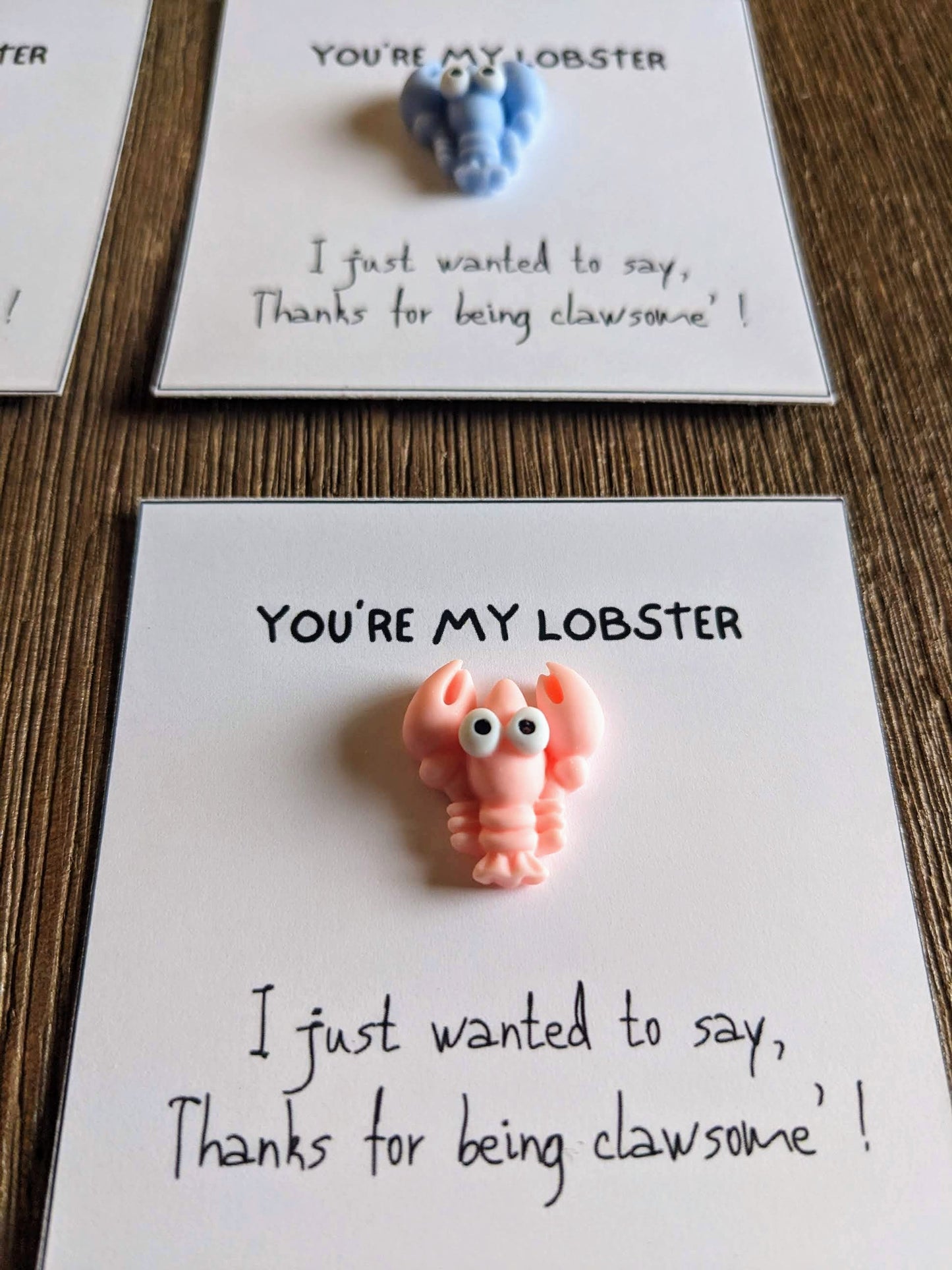 You are my lobster tiny card
