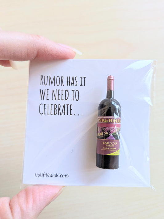 Funny Celebrate Card with Wine or Beer Birthday, Housewarming, Graduation, New Job, Anniversary, new home, Promotion, Engagement, Retirement