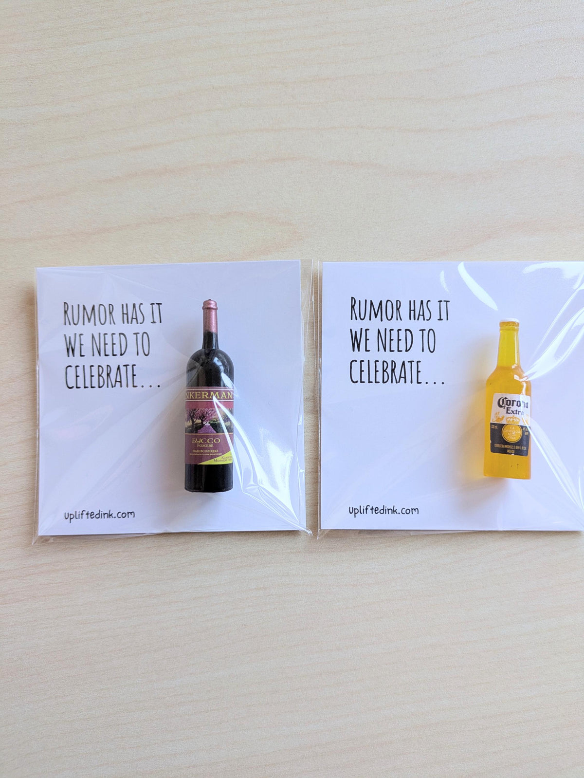 Funny Celebrate Card with Wine or Beer Birthday, Housewarming, Graduation, New Job, Anniversary, new home, Promotion, Engagement, Retirement