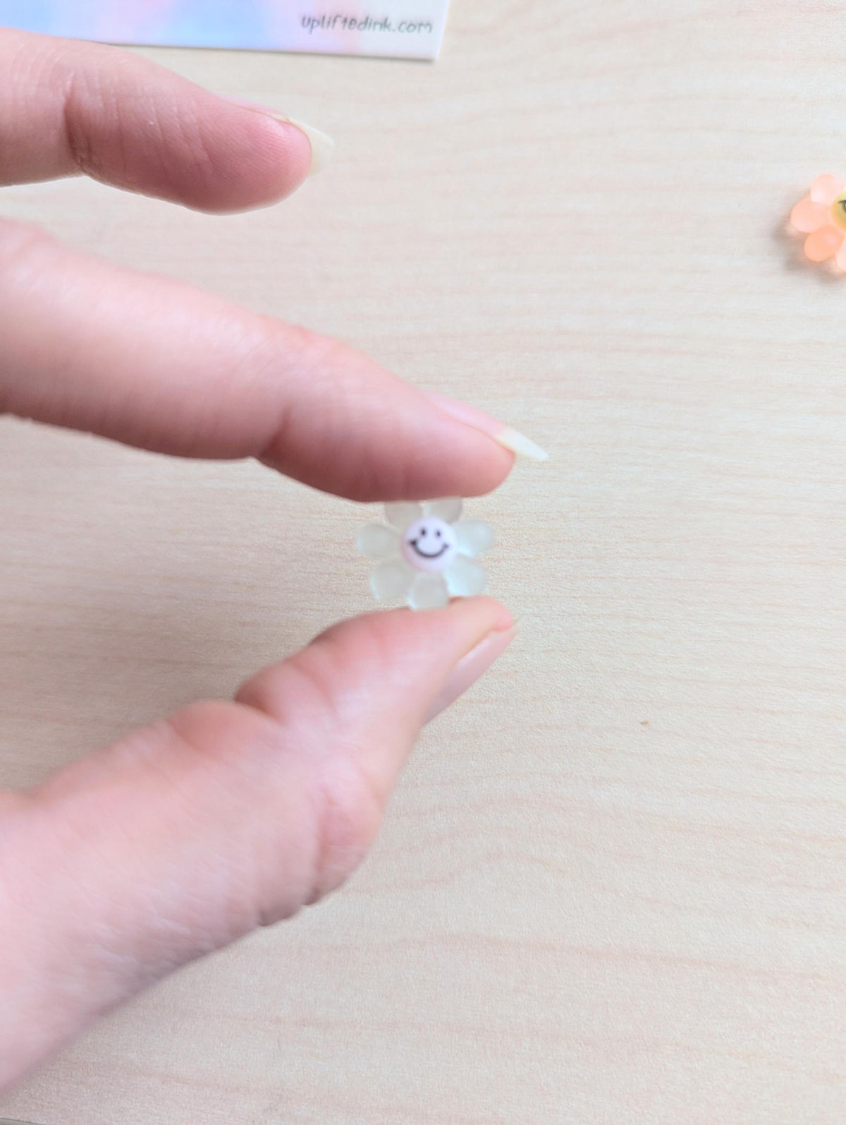 Everybody Needs a Little Smile Mini Card with Smiley Flower | Cute Encouragement Card | Happy Gift Add On | Just Because Card