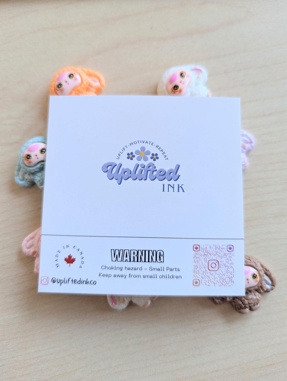 Friendship Card with Bunny | Quirky Love Card | Cute Bunny Figurine Gift | Just Because Card