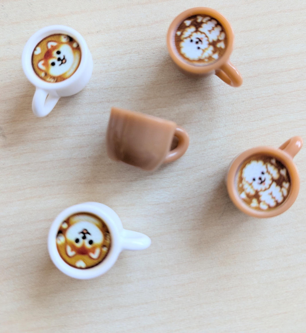 Thinking of You Card | Coffee Pun Card | Sending a Whole Latte Love | Cute Dog Card